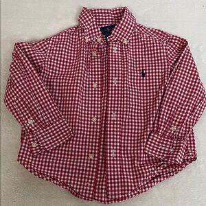 Polo by Ralph Lauren Kids Red Gingham Shirt